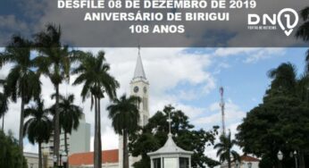 Desfile de 108 anos de Birigui acontecerá no domingo (8), às 8h30, na Praça Dr. Gama