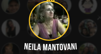 Neila Mantovani é a ganhadora da cesta de Natal do Bandeirante Supermercados