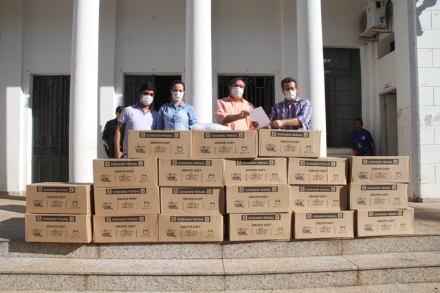 Prefeitura de Birigui recebeu 20 mil máscaras da Kidy Calçados