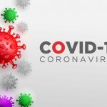 Covid Corona Virus in Real 3D Illustration concept to Describe a