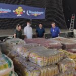 Bandeirante Supermercados entrega 10 toneladas de alimentos ao Fundo Social de Solidariedade