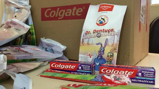 Kit higiene bucal será entregue junto com as atividades escolares