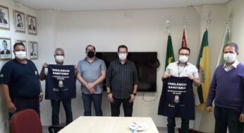 Vigilância Sanitária de Birigui vai às ruas orientar comerciantes sobre o coronavírus