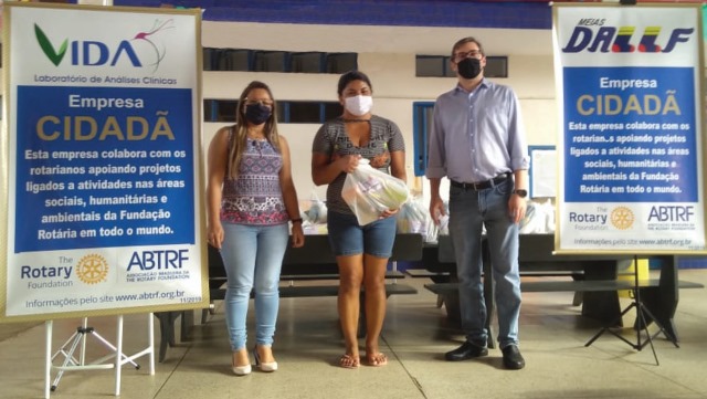 CEI da Prefeitura de Birigui recebe doação de ‘kit higiene’ do Rotary Cidade Pérola