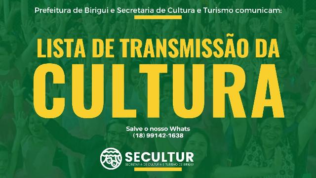 Secretaria de Cultura e Turismo abre lista de transmissão de informações no WhatsApp