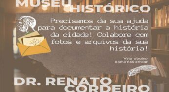 Museu Histórico Dr. Renato Cordeiro aceita fotos e documentos para seu acervo