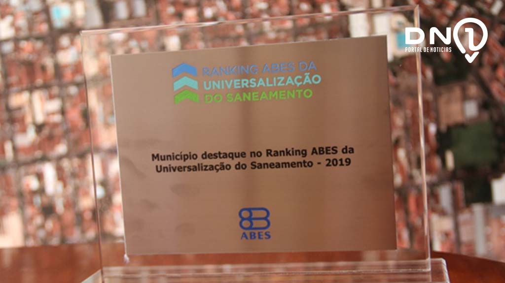 Prefeitura de Birigui recebeu o troféu da Associação Brasileira de Engenharia Sanitária e Ambiental (ABES)