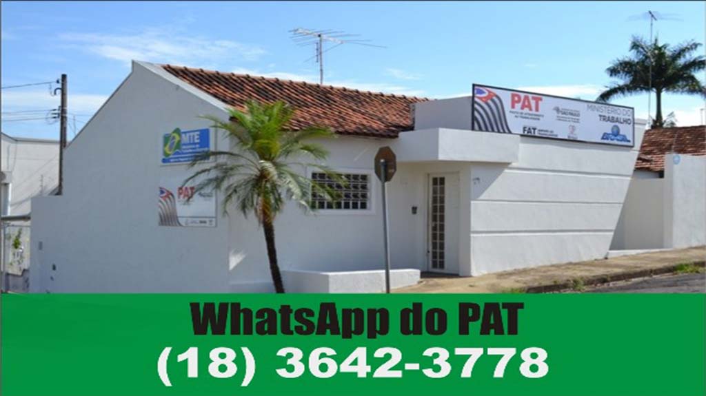 PAT está temporariamente sem fone fixo; atendimento continua pelo WhatsApp