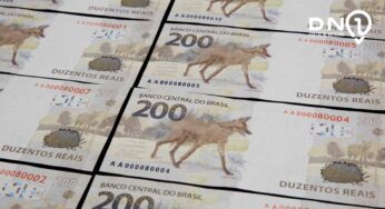 Vira-lata caramelo faz anúncio sobre nova cédula de R$ 200