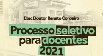 ETEC de Birigui abre na próxima semana processo seletivo para contratação de professores