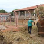 Secretaria de Serviços Públicos realiza trabalhos de roçagem e limpeza no bairro João Crevelaro