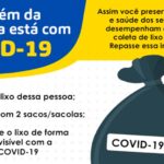 Coronavírus: Prefeitura recomenda cuidados no descarte de lixo para preservar saúde de coletores