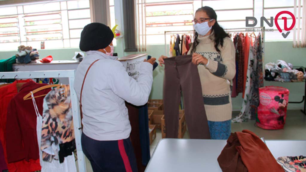Fundo Social de Solidariedade de Birigui está doando roupas às famílias em vulnerabilidade social