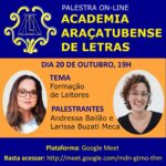 Adressa Bailão e Larissa Buzati Meca falam sobre 'Formação de Leitores' em palestra online e gratuita da AAL
