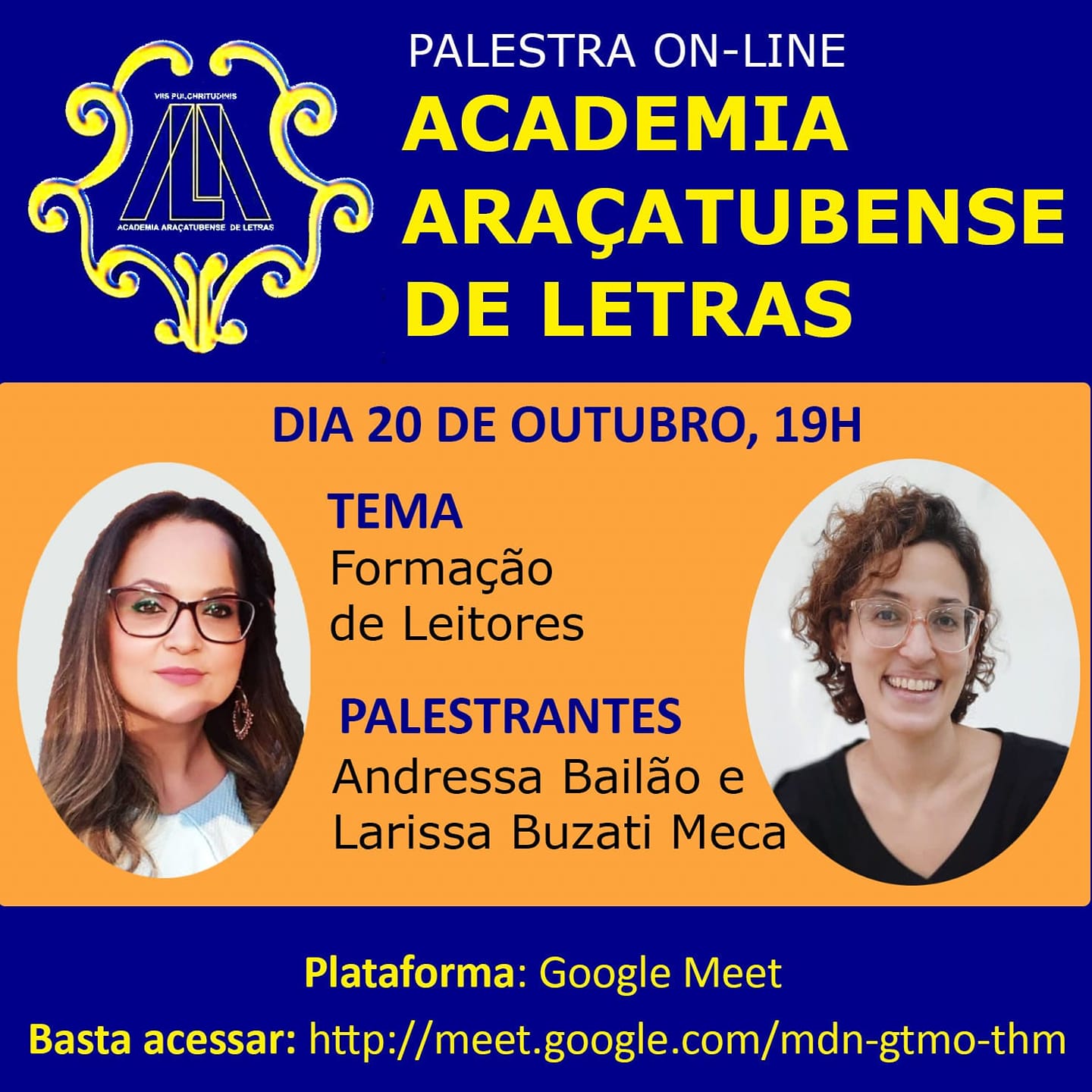 Adressa Bailão e Larissa Buzati Meca falam sobre ‘Formação de Leitores’ em palestra online e gratuita da AAL