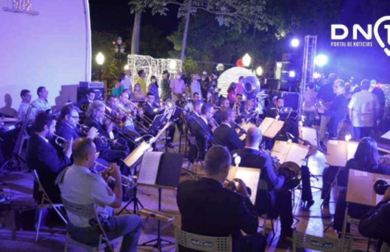 Concerto da Corporação Musical e Banda da Polícia Militar marca o aniversário de 110 anos de Birigui