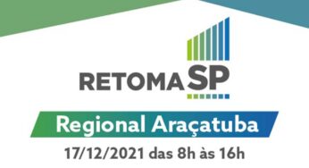 Araçatuba recebe mutirão de emprego e serviços gratuitos do RetomaSP para apoiar os cidadãos afetados pela pandemia