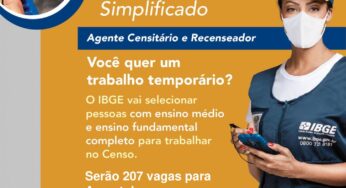 Parceria entre IBGE e Prefeitura de Araçatuba gera 207 vagas de trabalho no município
