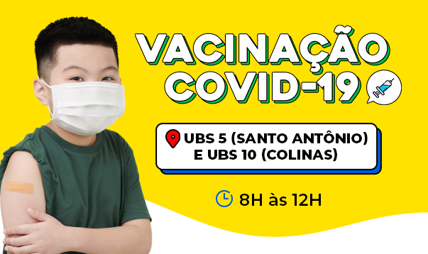 Covid-19: vacinação de crianças de 5 a 11 anos com comorbidades começa nesta terça (18)