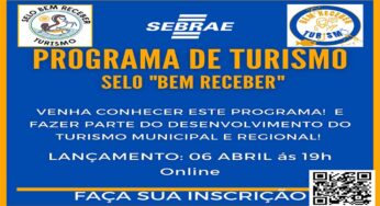 Selo Qualidade no Turismo “Bem Receber” será lançado na região de Araçatuba no dia 6 de abril