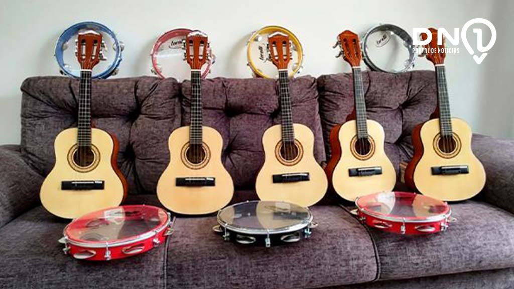CEU das Artes recebe doação de instrumentos musicais através do Projeto “Amigos do CEU”