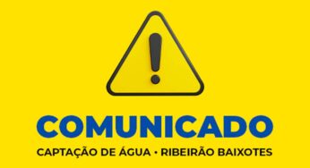 Pane elétrica interrompe captação de água no ribeirão Baixotes, em Birigui