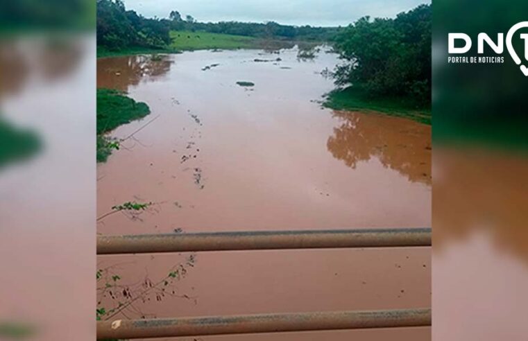 Excesso de chuva prejudica processo de captação de água no ribeirão Baixotes