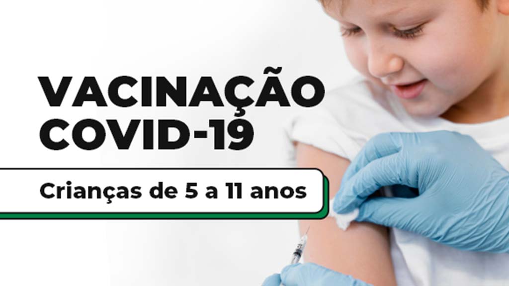 Saúde de Birigui inicia aplicação de terceira dose contra covid-19 para crianças de 5 a 11 anos