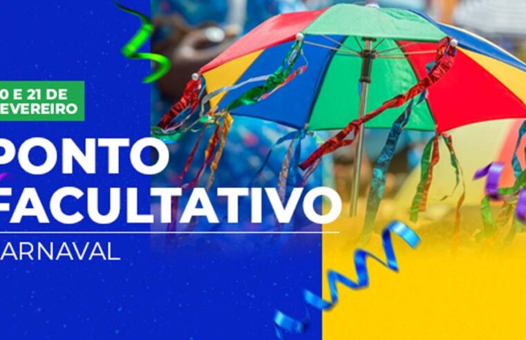 Prefeitura de Birigui decreta ponto facultativo na segunda (20), véspera do feriado de carnaval