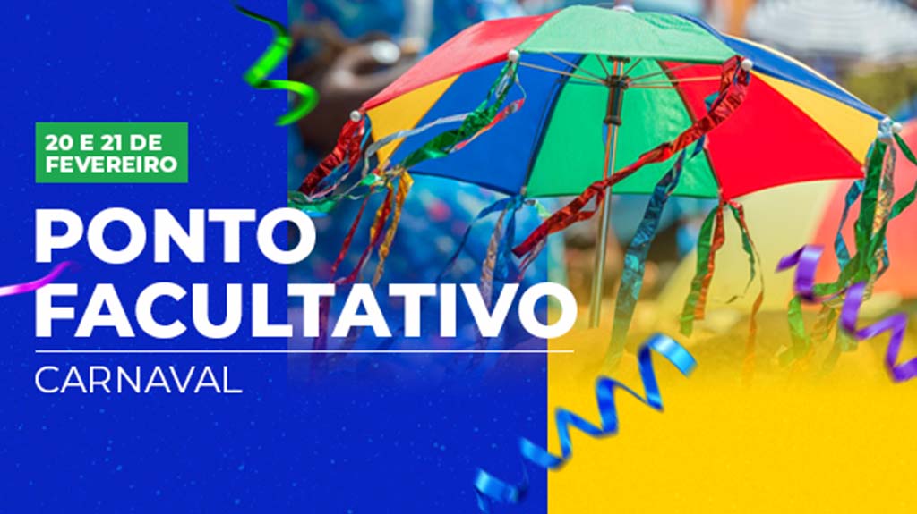 Prefeitura de Birigui decreta ponto facultativo na segunda (20), véspera do feriado de carnaval