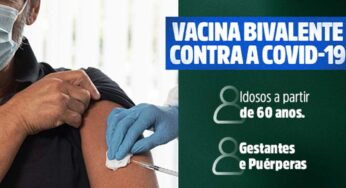 Birigui vacina pessoas a partir de 60 anos, grávidas e puérperas com a bivalente contra covid-19