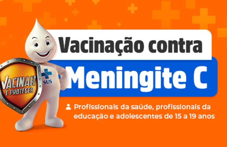 Birigui disponibiliza vacina contra meningite C para adolescentes e profissionais da saúde e educação 