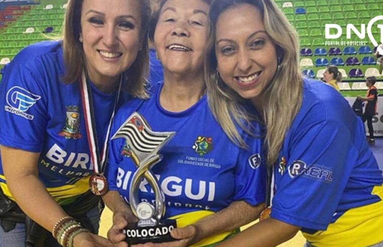 Birigui conquistou terceiro lugar nos Jogos Regionais da Melhor Idade em Araçatuba